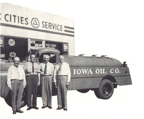 Iowa Oil Company Tank Truck